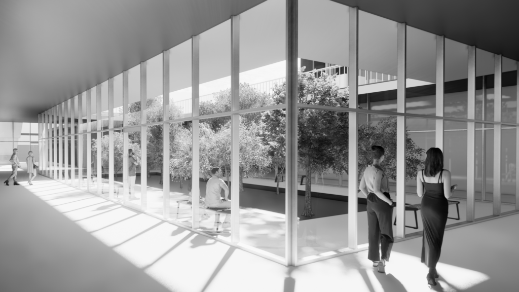 GSA community courtyard